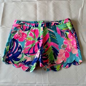 Lilly Pulitzer Magnolia Shorts - Exotic Garden